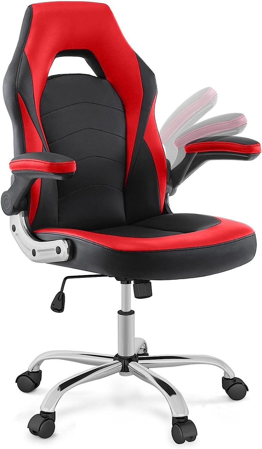 AMA-7537-RED Ghế gaming siêu chịu tải bọc da dành cho người nặng cân 150kg thoải mái hàng nhập khẩu với nhiều màu sắc đa dạng phù hợp nhiều không gian đến từ AMA FURNITURE