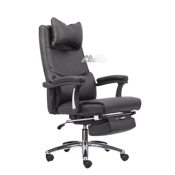 ghế giám đốc bọc da chân gác AMA-M1058