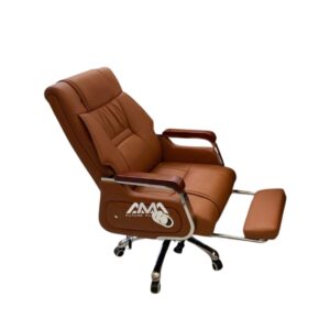 ghế giám đốc bọc da chân gác AMA-MCN003-U3