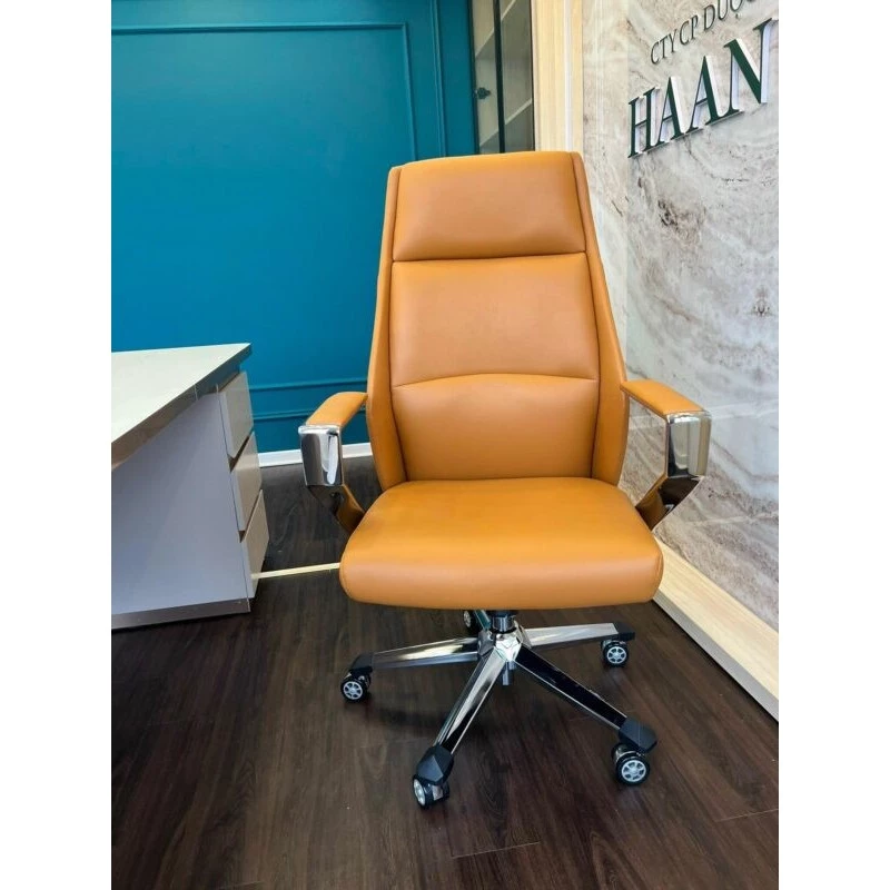 GD025.5 ghế làm việc ghế giám đốc thư giãn ngả lưng bọc da cao cấp hàng nhập khẩu đến từ AMA FURNITURE