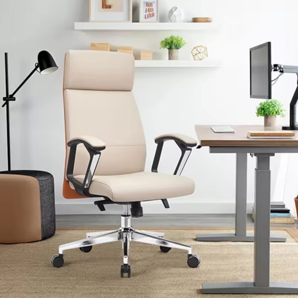 Ghế làm việc thư giãn ngả lưng bọc da cao cấp AMA-6701A đến từ AMA Furniture