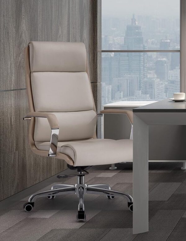 Ghế làm việc bọc da cao cấp màu sắc thanh lịch dành cho lãnh đạo đến từ AMA Furniture được nhập khẩu rất được ưa chuộng