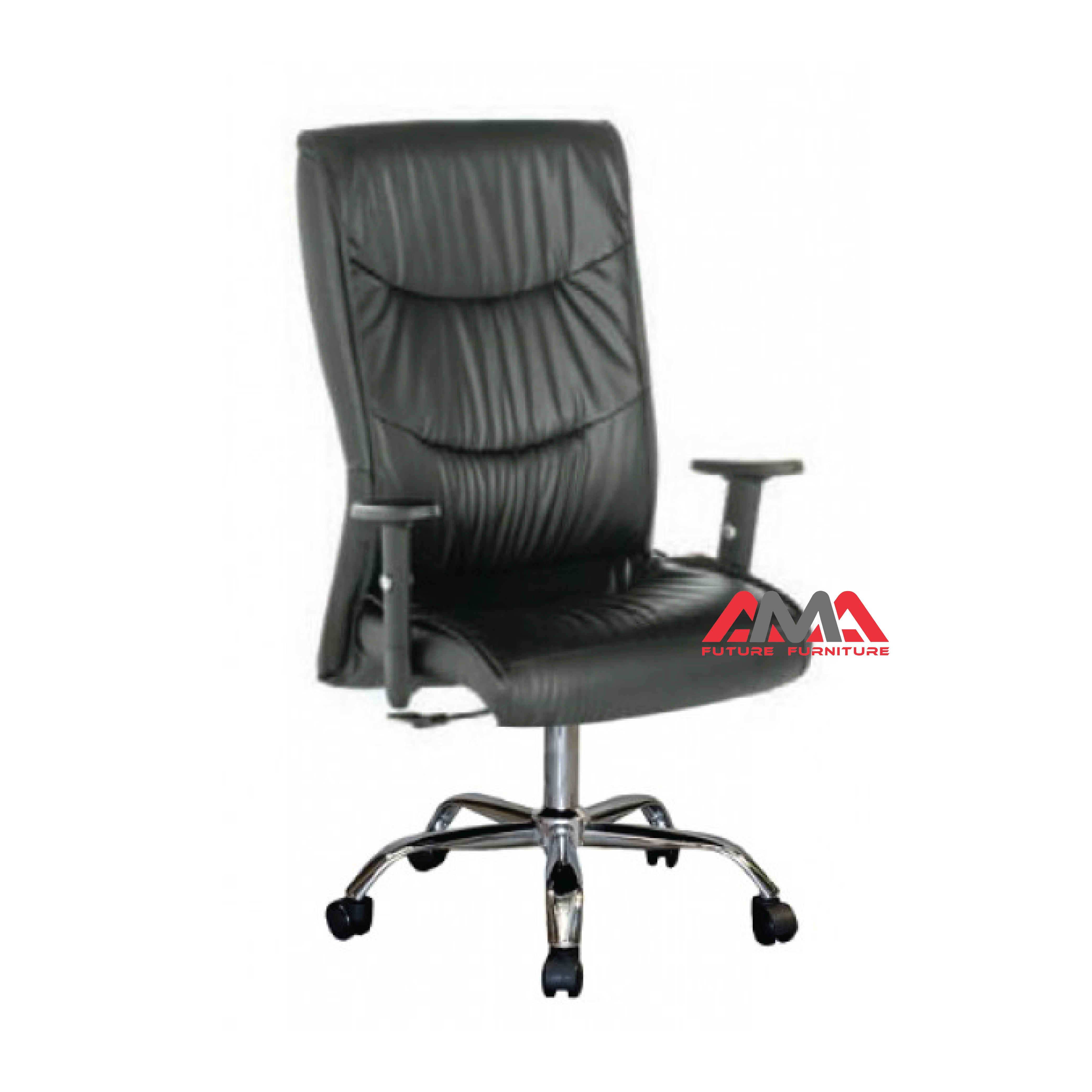 Ghế làm việc chân xoay bọc Da cao cấp chân inox hàng nhập khẩu sản xuất theo bảng màu đến từ AMA FURNITURE