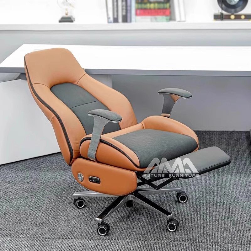 ghế giám đốc ngã lưng chỉnh điện AMA-RC10339-L8