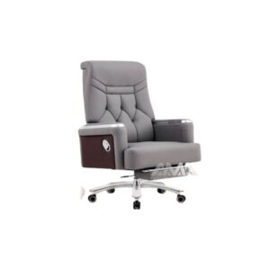 ghế giám đốc bọc da chân gác AMA-RC12309