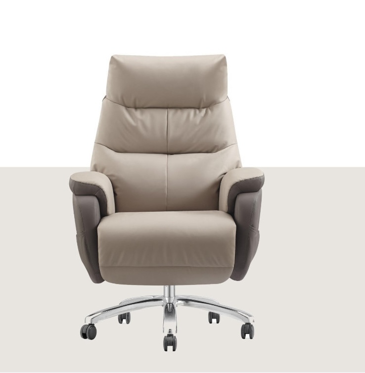 6813 Ghế làm việc thư giãn ngả lưng tự động với nút bấm và có cục rung massage phần dựa lưng giúp thư giãn thoải mái với thiết kế sang trọng khung gỗ Plywood đẳng cấp mang đến không gian làm việc đúng chất AMA FURNITURE