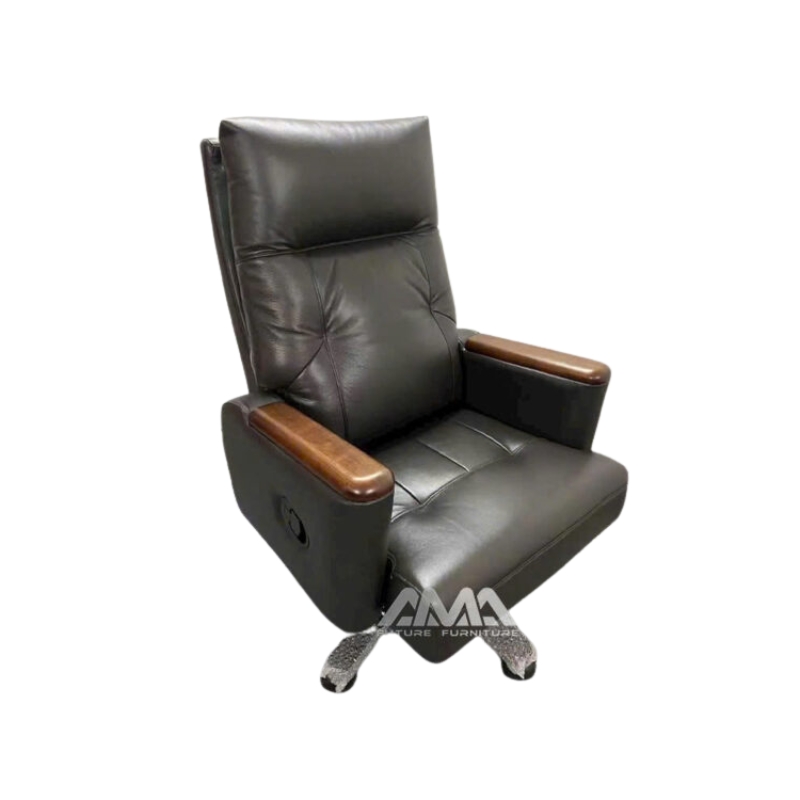 ghế giám đốc bọc da AMA-G434