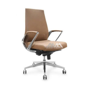 ghế giám đốc bọc da lưng thấp AMA-YS-1517B