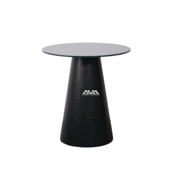 bàn tròn mặt kính AMA-018-60