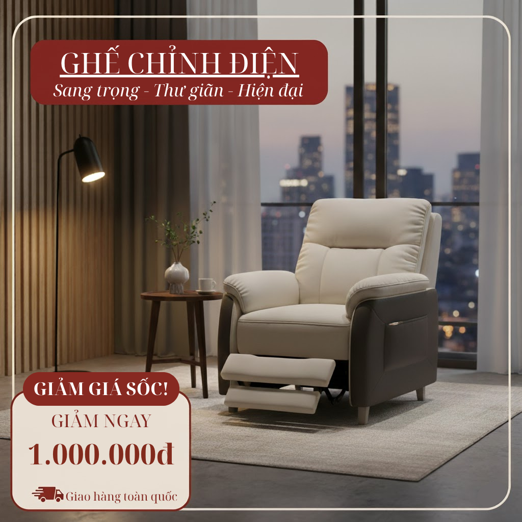 Ghế chỉnh điện