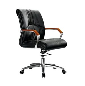 Ghế làm việc ghế giám đốc ghế lãnh đạo bọc da công nghiệp tay gỗ cong cao cấp sang trọng dành tôn vinh không gian làm việc và giúp cơ thể người dùng thoải mái tốt cho sức khoẻ bọc được nhiều màu sắc khác nhau đến từ AMA FURNITURE