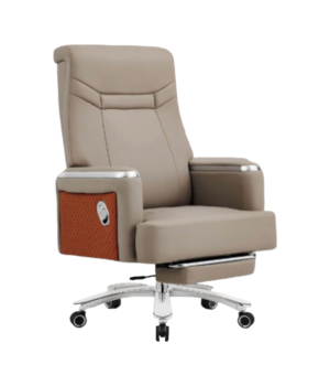 ghế làm việc ghế giám đốc thư giãn ngả lưng có chân gác nằm bọc da cao cấp hàng nhập khẩu đến từ AMA FURNITURE