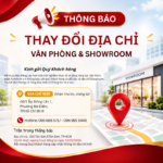 AMA Furniture thông báo thay đổi địa chỉ văn phòng và showroom